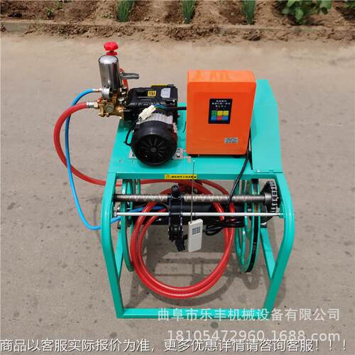 遥控动缠管喷雾自 48V0V电动打药机LF-80 6果器园病虫消杀打药机