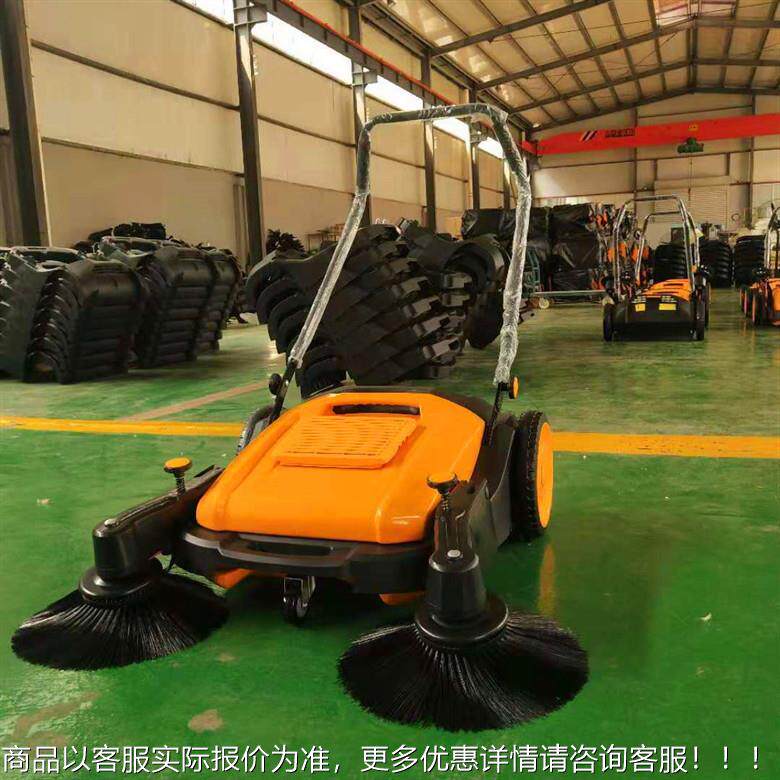 手推式无动扫地机工业厂仓物业车183间吸粉尘清扫车道工路库扫力