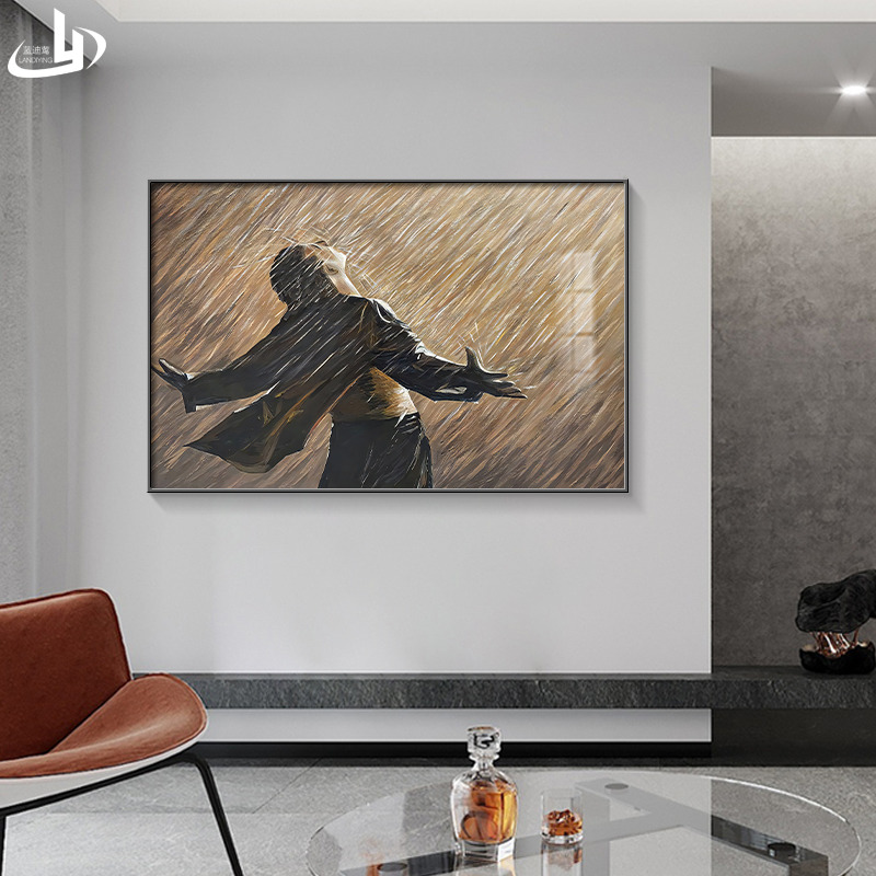 肖申克的救赎挂画小众艺术卧室装饰画励志电影海报书房背景墙壁画