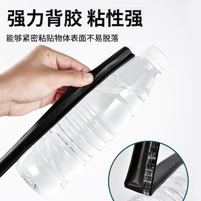 窗户密封胶条塑钢窗断桥铝平开窗密封条防风门窗缝隙隔音挡风神器