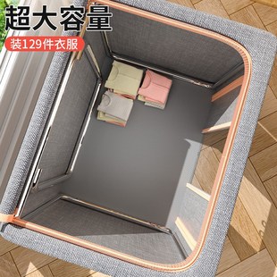 双开门简易收纳柜家用衣柜多层储物杂物整理客厅卧室房间置物柜子