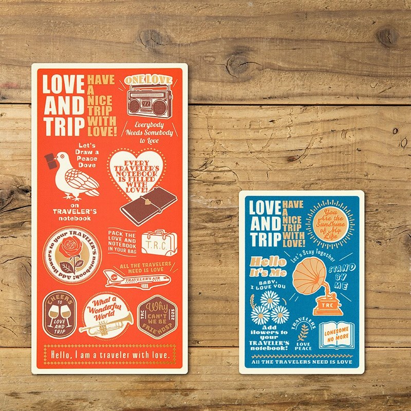 TN旅行者护照标准手帐TRC2025年内芯本月计划配件垫板文件夹