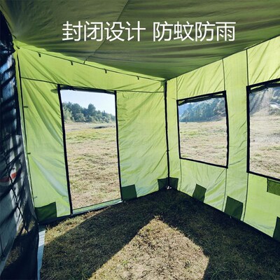 房车车边帐侧面帐篷遮阳棚天幕拓展围布围挡B型C型房车侧边帐