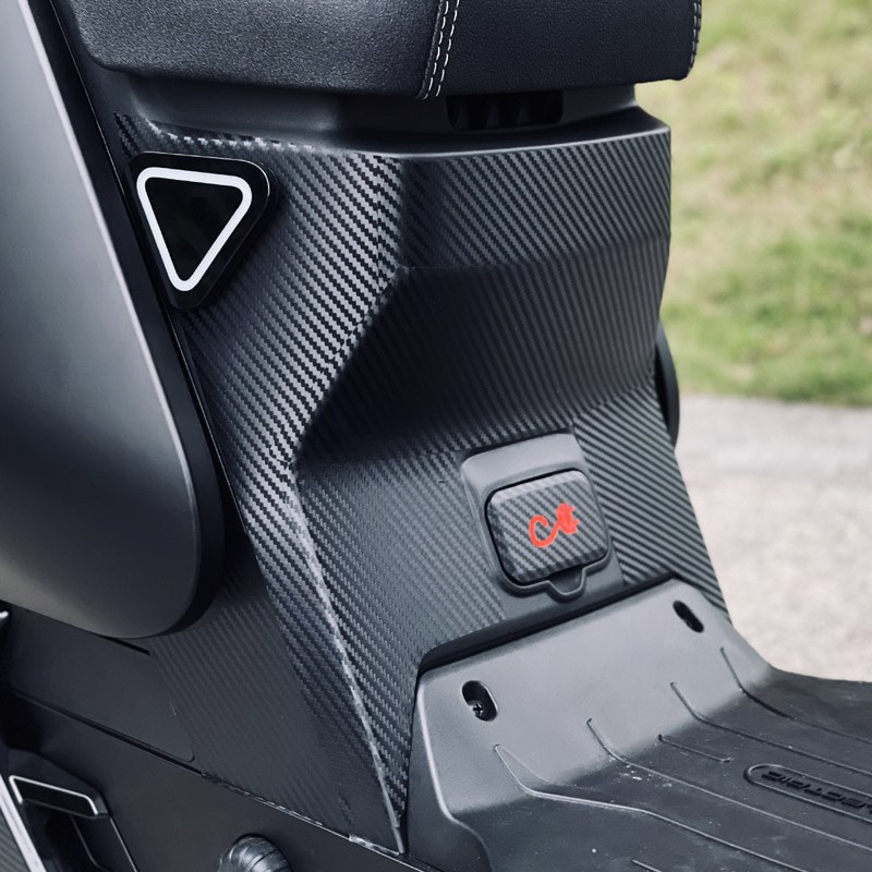 新款小牛NXT电动车加厚碳纤维装饰防踢保护膜贴纸改装贴