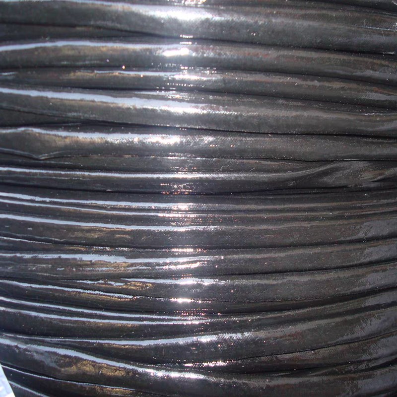 黑色黄腊管 整卷连续绝缘套管玻璃纤维管电工电线阻燃玻纤 黄蜡管