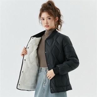 棉衣女冬季内胆加厚工作服医护内穿小棉袄中老年校服打底大码夜班