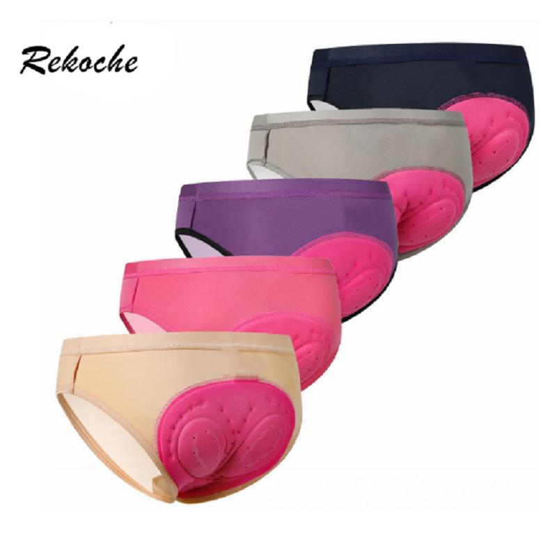 专业自行车骑行内裤女士三角硅胶垫吸湿排汗透气速干骑行裤休闲款