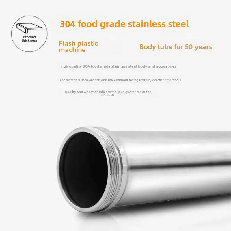 史蒂夫家用直饮水台式单缸净水器304不锈钢净水器免安装水龙头过