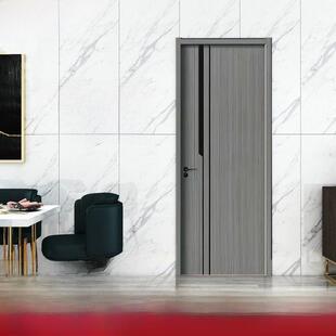 碳晶木门房间门卧室家庭实木覆合免漆门静音环保门全套门套