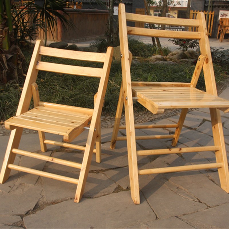 实木凳柏木矮凳子靠背折叠椅木质小板凳小方凳小木