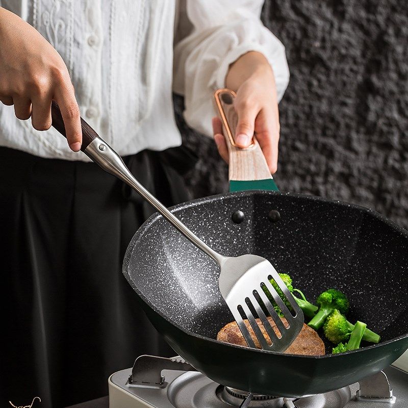 造器木质鸡翅木锅铲勺子装全家用煎蛋炒菜铲勺厨具,厨房/烹饪用具,锅铲,淘宝优惠券,粉丝福利购,淘宝优惠卷