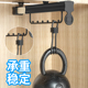 顶装 伸缩衣架衣橱内纵向竖向横杆衣通衣杆 浅挂衣杆抽拉式