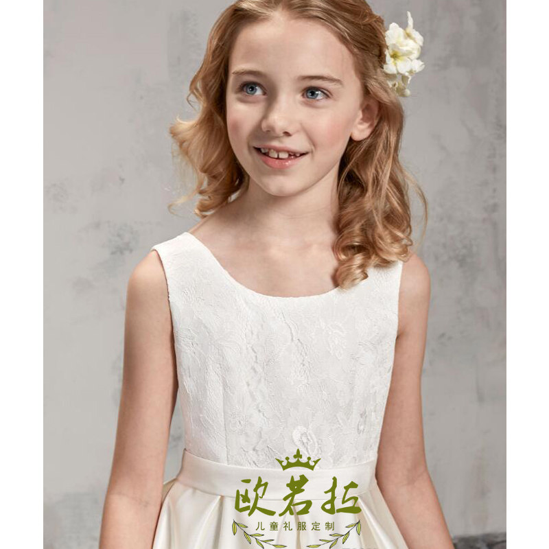 儿童锻面长款伴娘婚纱公主裙女童大提琴演奏钢琴主持人演出晚礼服,童装/婴儿装/亲子装,儿童礼服,淘宝优惠券,粉丝福利购,淘宝优惠卷