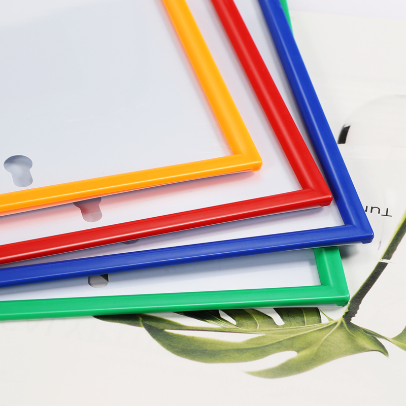 磁性硬胶套卡套看板展示文件套A5 A4 A3文件夹透明文件袋证件框