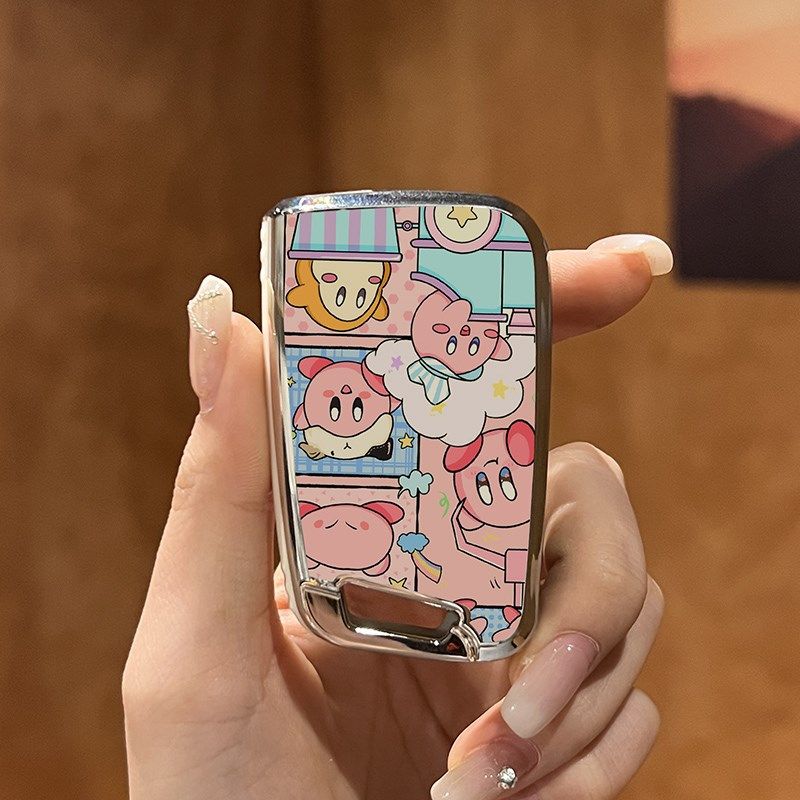 大众钥匙套速腾宝来迈腾汽车探岳朗逸CC帕萨特polo途观L探歌扣壳