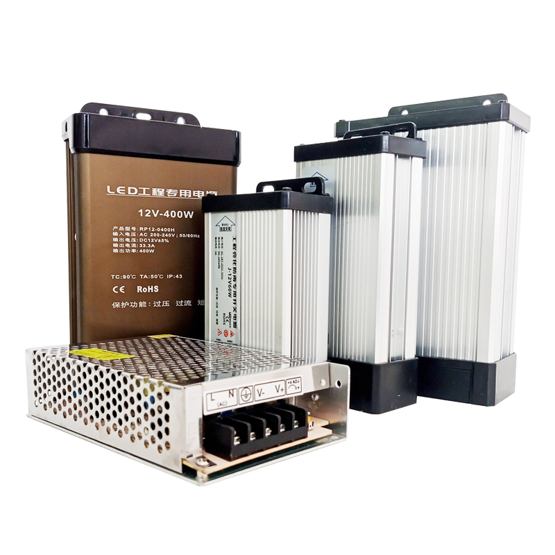LED防雨开关电源招牌发光字驱动5V40A200W70A350W12V250W24V400W
