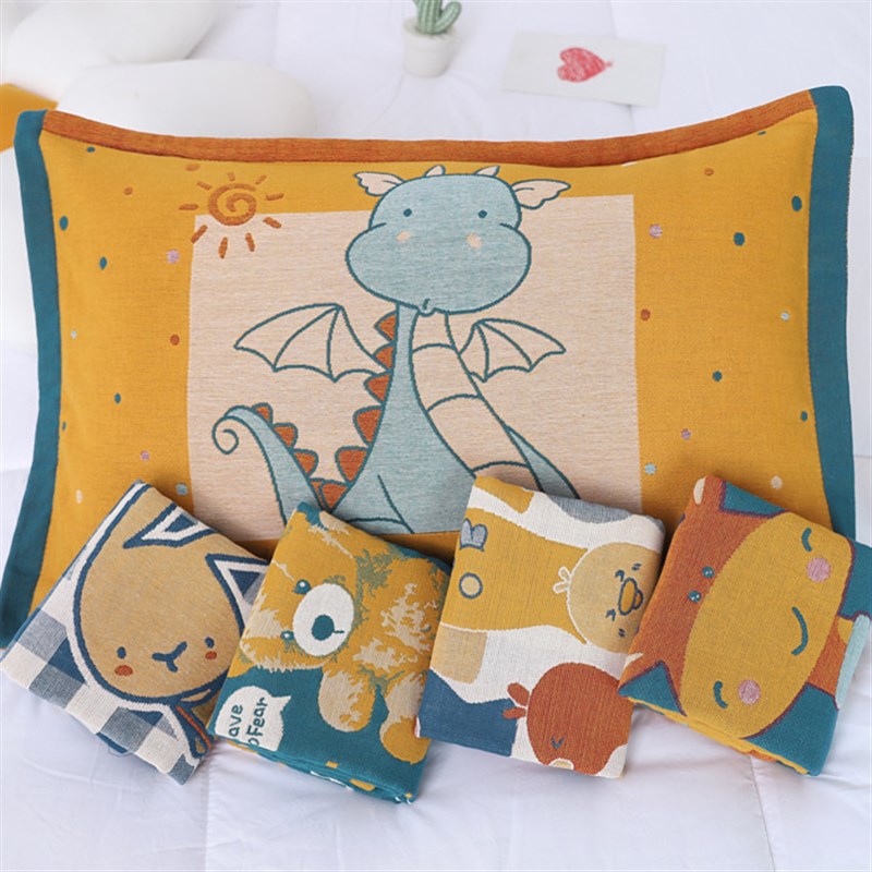 【儿童枕套】单条一条装35*55cm纯棉儿童枕套全棉吸汗枕头套