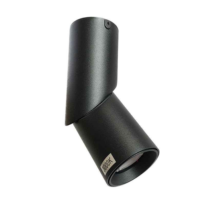 LED明装筒灯9w12w新款玄关画过道折叠式圆柱吸灯灯客厅餐厅免孔灯
