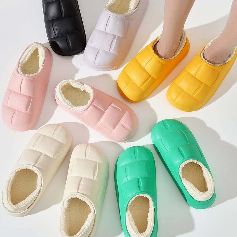花瓣棉拖女新款秋冬季防水防滑毛绒室内居家包跟棉拖鞋保暖可外穿,居家布艺,居家棉拖/棉鞋,淘宝优惠券,粉丝福利购,淘宝优惠卷