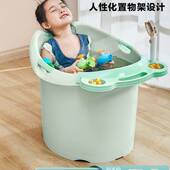 儿童浴桶大号婴儿浴盆宝宝洗澡盆加厚可坐洗澡桶沐浴桶新生儿用品