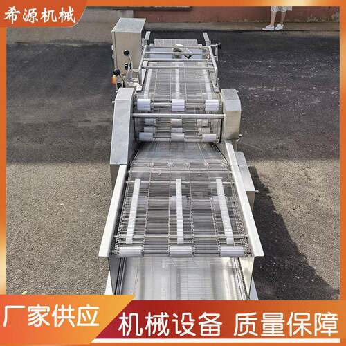 油京果上糖机自动加热饼干裹糖稀设备供应饼干挂糖裹芝麻流水线