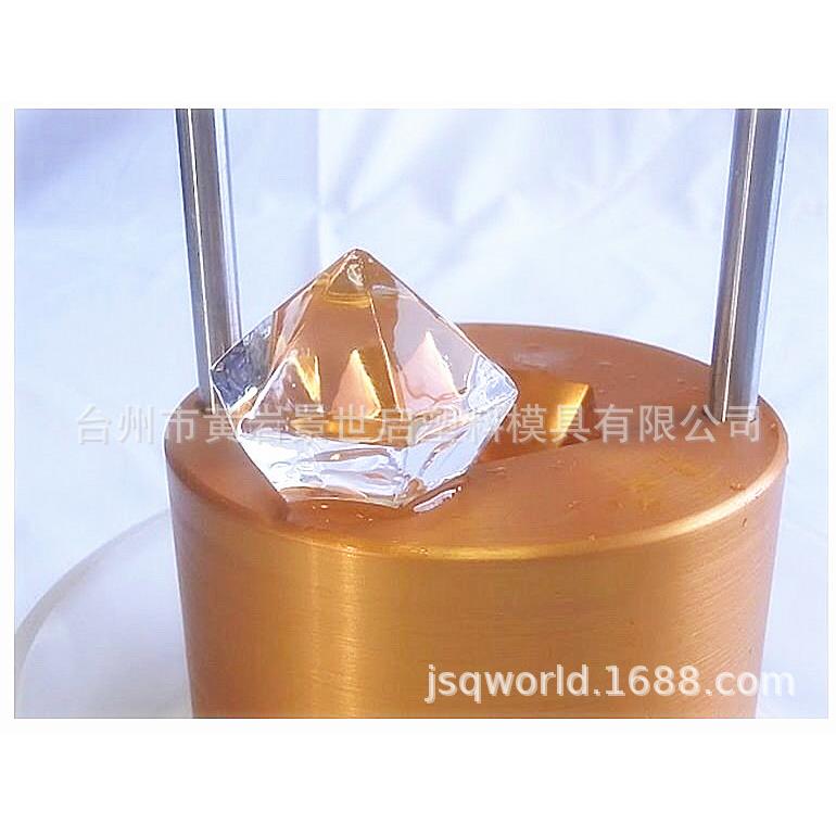 厂家钻石型冰模70mm制冰机器制冰模具冰球机iceballmold