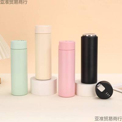 儿童智能指纹指纹保温杯密码保温杯男女孩小学生上学