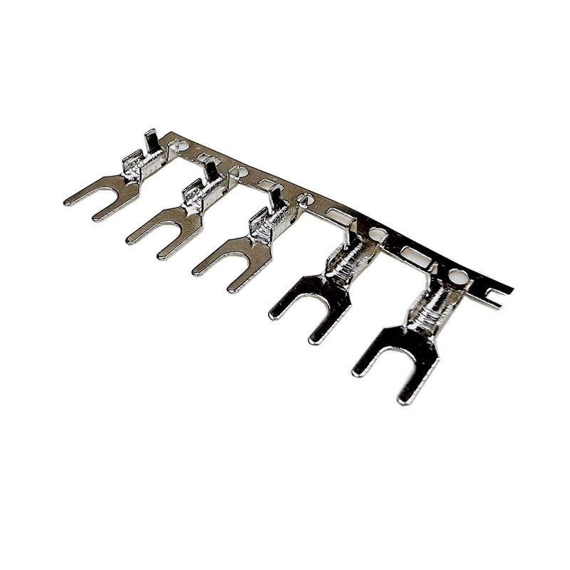 4.2叉形连绕端子Y型U型连带插片地环连带 5000/盘接插件插型横连,电子/电工,接线端子,淘宝优惠券,粉丝福利购,淘宝优惠卷