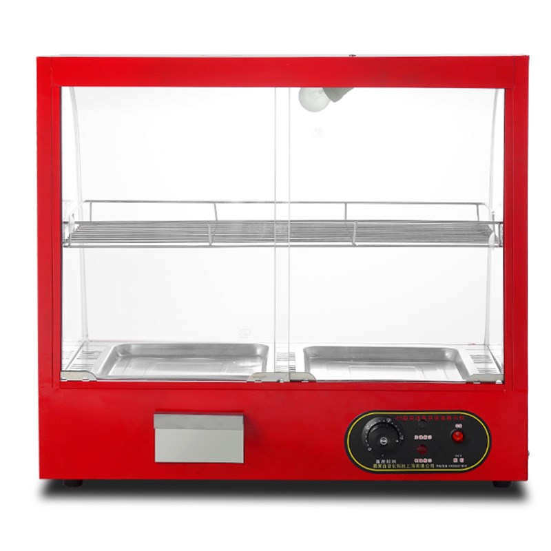 保温柜商用加热恒温箱台式蛋挞面包板栗玻璃熟食柜食品小型展示柜