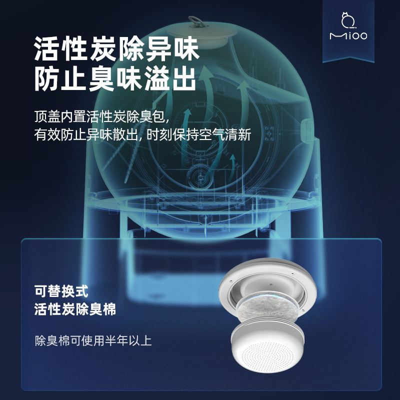 半自动智能猫砂盆全半封闭式猫厕所防臭带砂外溅屎盆猫咪用品大全
