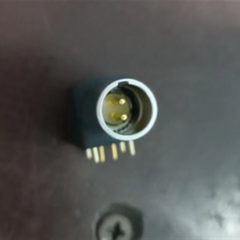 CFJ-EPGDZ-1B-2S  1B2芯倒装EPG插座 M12PCB焊接连接器接头母座