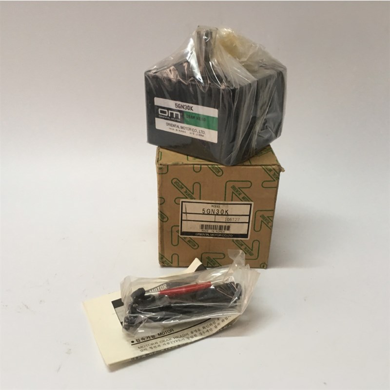 全新原装日本东方OM齿轮减速箱5GN30K 40W减速电机齿轮箱QH