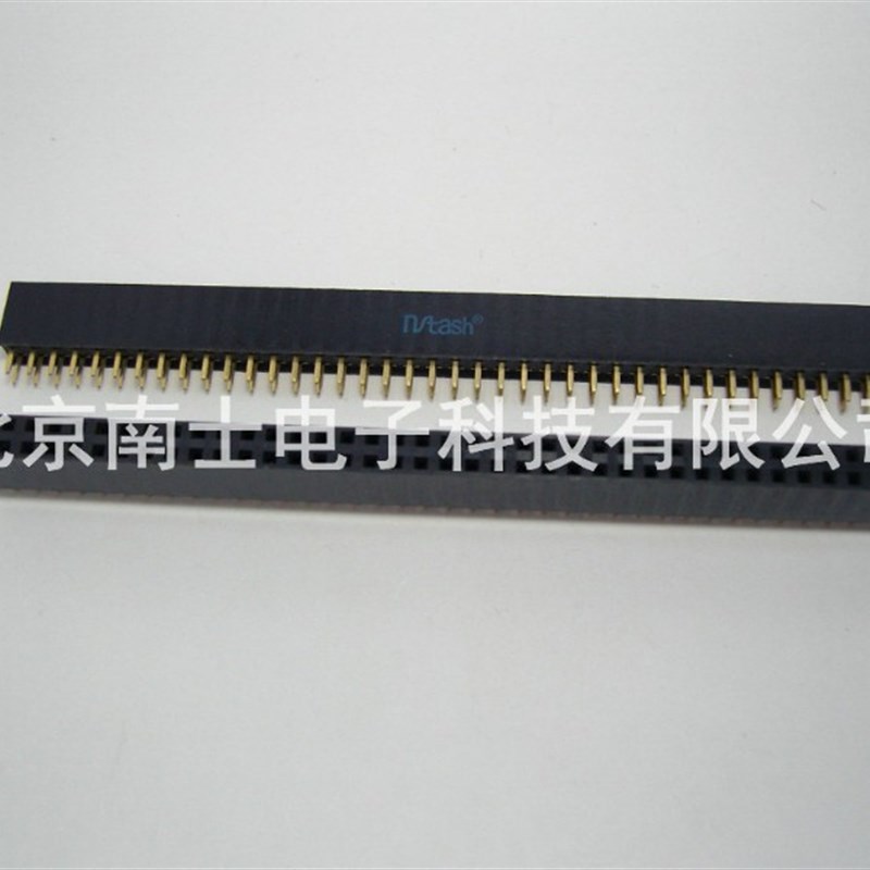 精工南士 镀金2*40P 80PIN双排座 双排母座 插座 间距2.54MM 环保