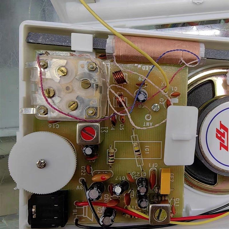 焊接成品 调频调幅RW08-11收音机套件  练习散件