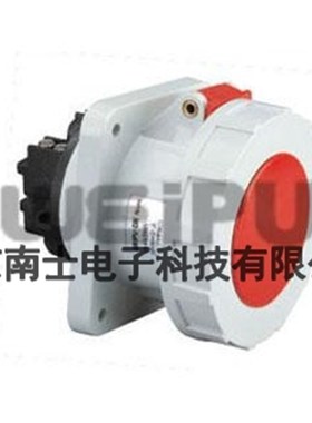 WEIPU 威浦 TYP5924 5芯 3P+N+E 航空 工业插座 63A 暗装直式IP67