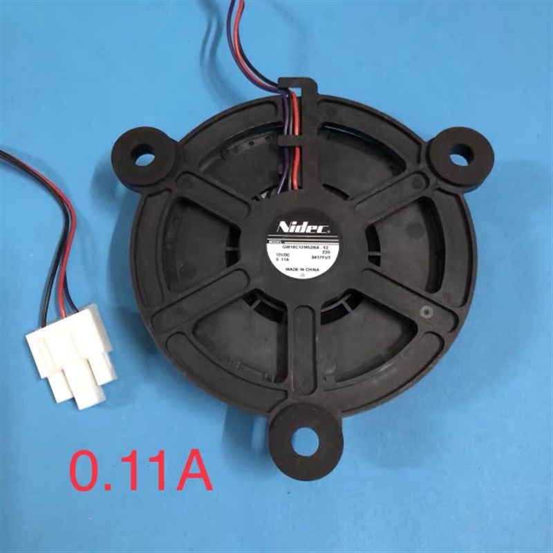 适用于美的电冰箱BCD207WM风扇GW10C12MS2BA52 12VDC 011A 3线