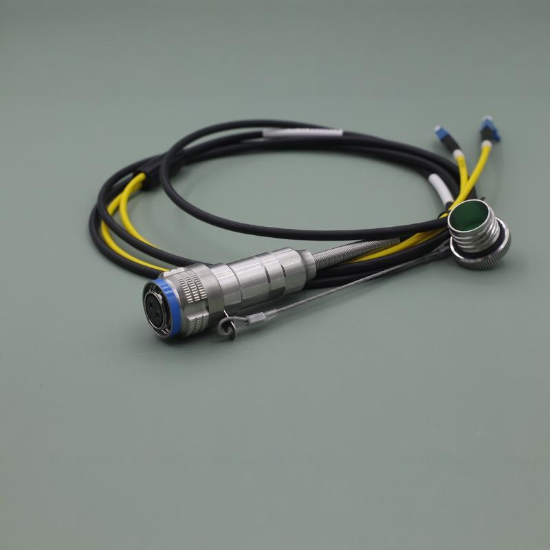 2芯光纤插孔 单模 多模 光纤连接器 J599/26KB02B1N-2LC 航空插头