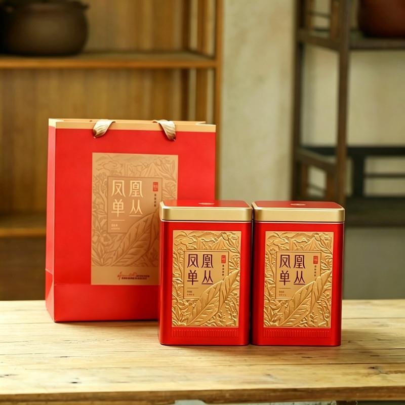 正宗潮州凤凰单枞茶鸭屎香茶叶蜜兰香凤凰单从茶乌岽单枞罐装送礼