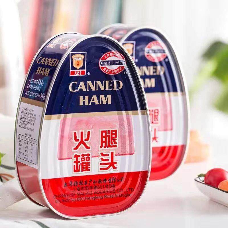 火腿猪肉罐头340g/罐不含