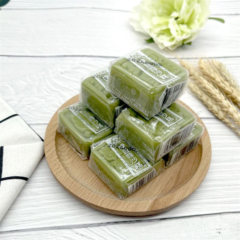 新货溢华斋绿豆蓉沙糕零食很忙同款500g一斤包邮独立小包休闲传统