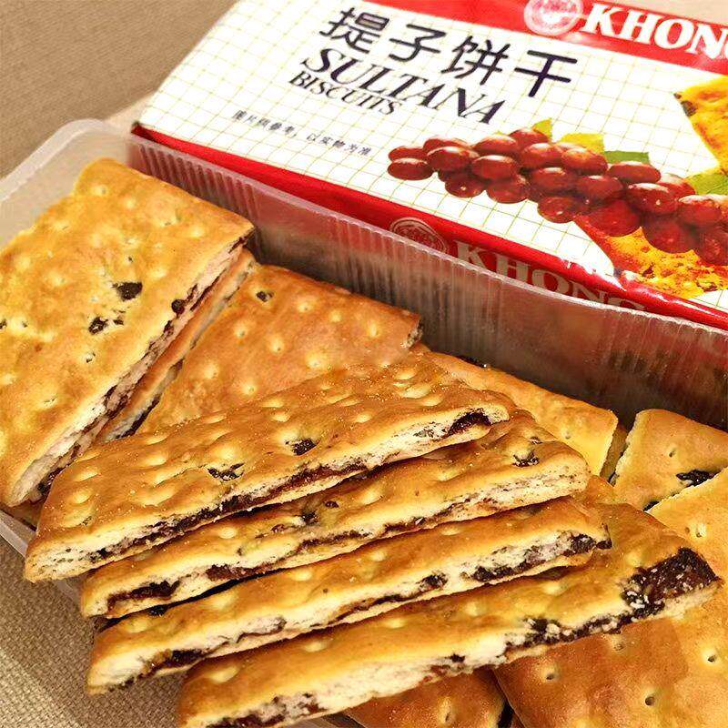 新货提子饼干椰子奶油朱古