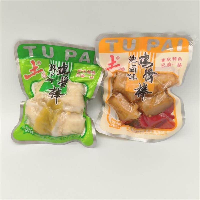 新货土牌鸡骨棒野山椒凤爪