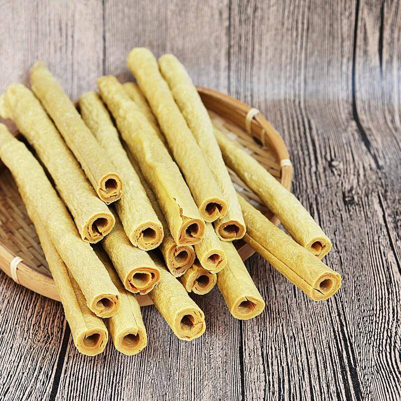 正宗手工豆杆500g隆昌特产传统豆笋豆筋棒豆皮腐竹棍开 江土产包