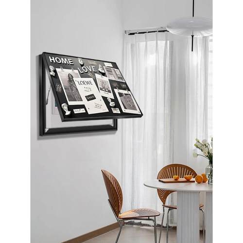 电盒表箱装饰画北ins风黑板挂画配电欧遮高级感简挡电箱画19约现