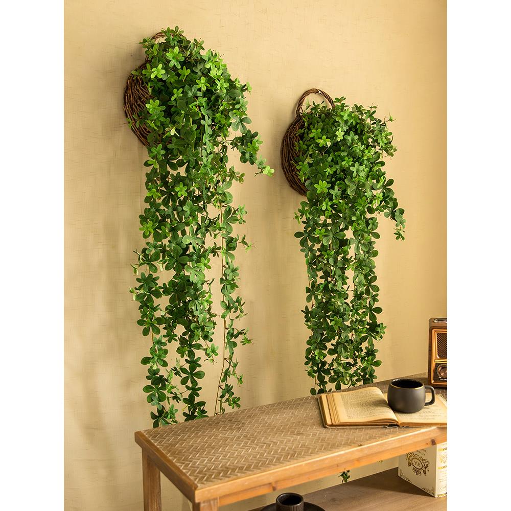 仿真财叶子壁挂假花藤招条藤蔓墙植物绿植墙面220824壁挡装饰树叶