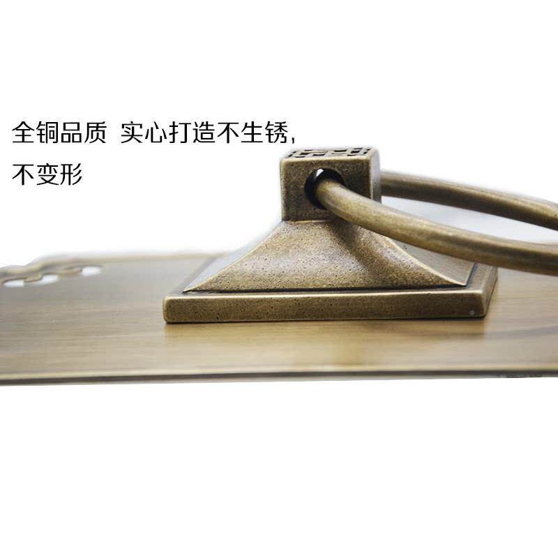 彷博古铜艺古大门门中式老拉手古铜环铜四合院覆古老门方形纯式木