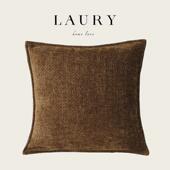 包易 简豪华DWC沙发方枕枕易套 垫 简豪华床垫 雪绒布 床