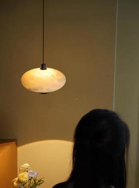 室床头灯智能线手扫意式极简高进口天卧级然云石FH8666氛围可升降