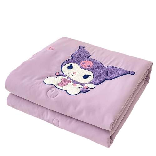 库洛米儿卡通凉被空调被可机dsjdw571洗205新款夏季宿舍童单2人夏