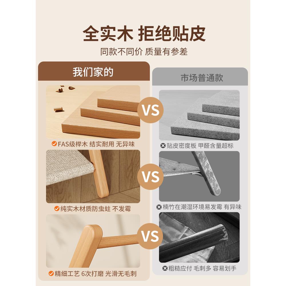 床边挂衣架小型开放衣木柜卧室落帽架床尾YSDGYJ衣晚上地放衣神器